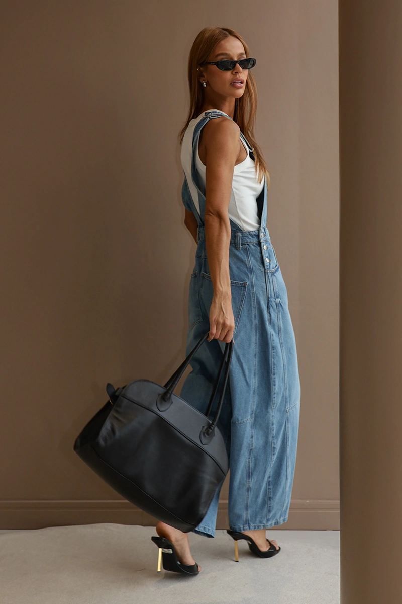 Dot Clothing - Jumpsuit Gardener Dot Clothing Jeans Ananda Azul - JE0031AZ