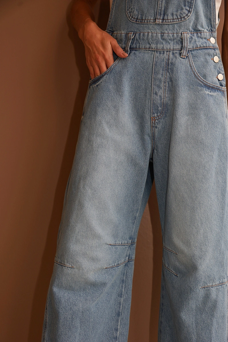 Dot Clothing - Jumpsuit Gardener Dot Clothing Jeans Ananda Azul - JE0031AZ