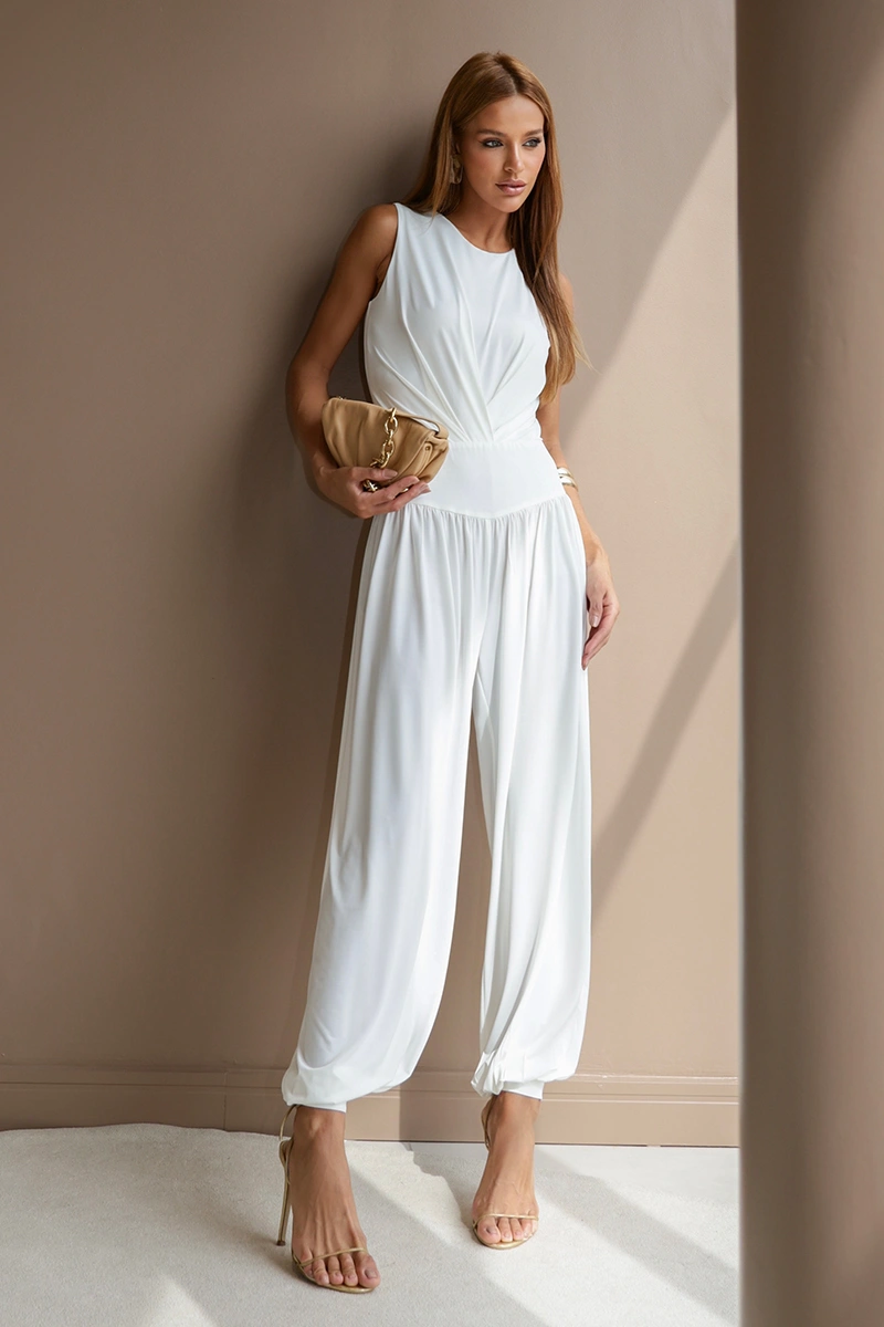 Dot Clothing - Set Dot Clothing Jane Body and Pants Aladin White - 2963BRANCO