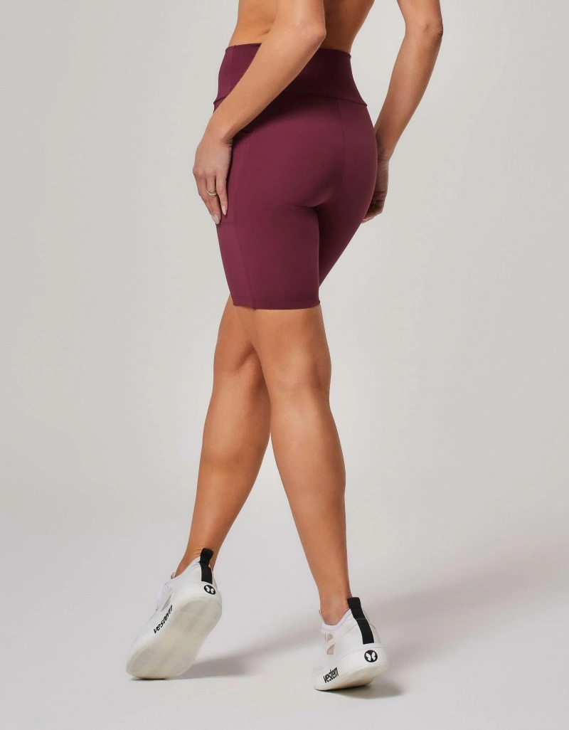 Vestem - Bella Red Wine Shorts - BER166.ESS.C0667