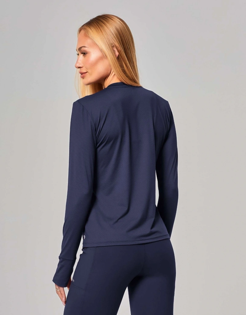 Vestem - Long Sleeve Shirt Sense Dark Navy - BML504.ESS.C0173