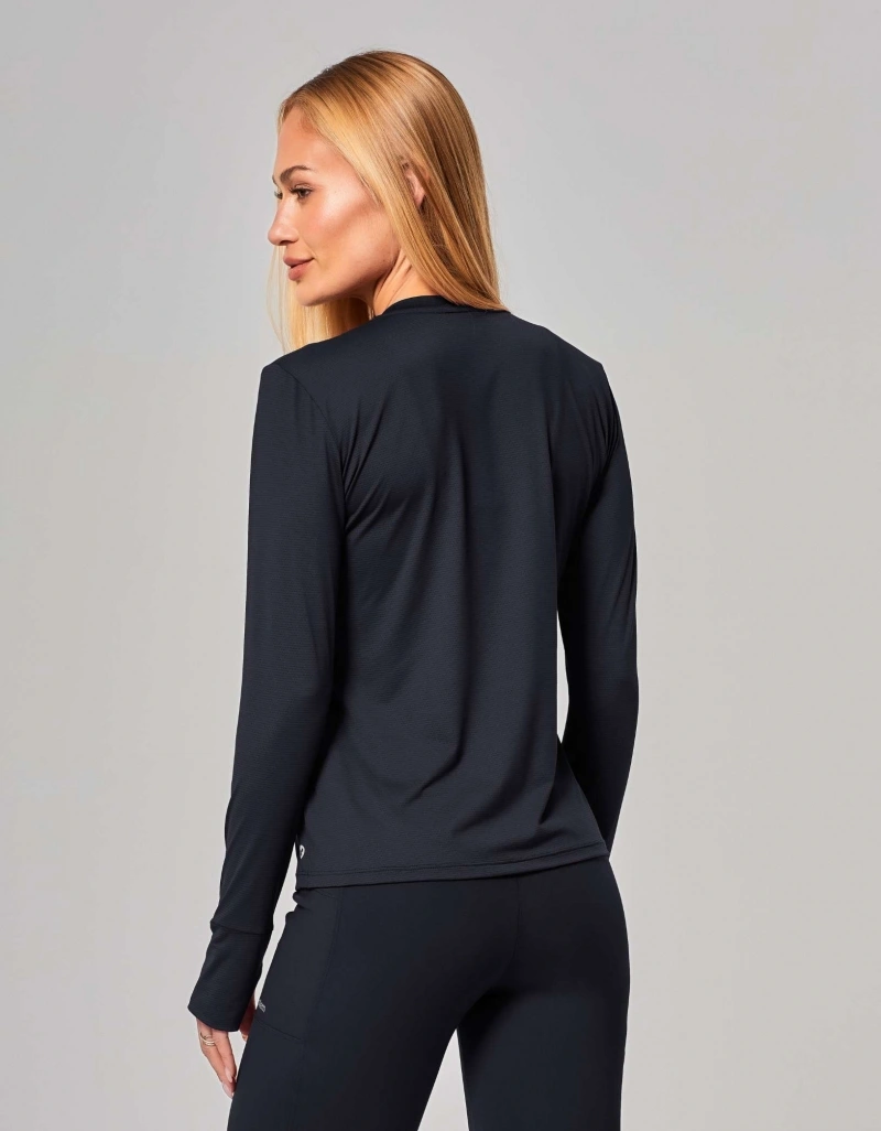 Vestem - Sense Black Long Sleeve Shirt - BML504.ESS.C0002