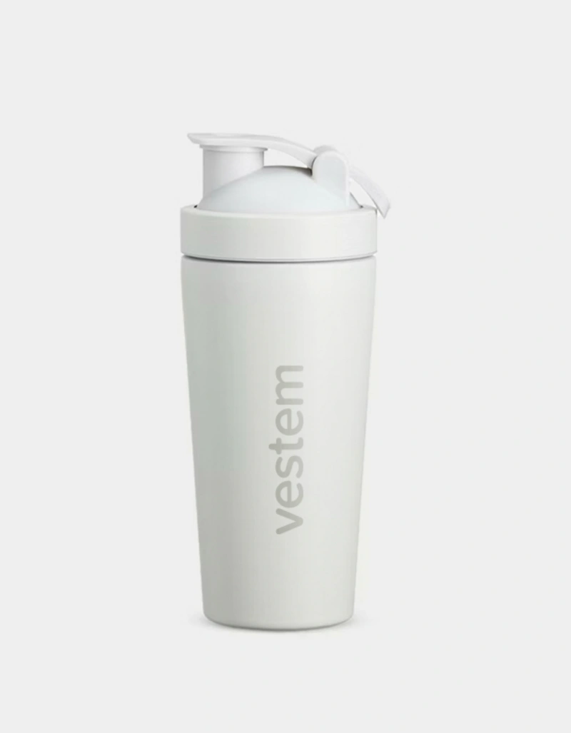 Vestem - Coqueteleira Térmica Vestem 700ml Branco - COQ06.C0001
