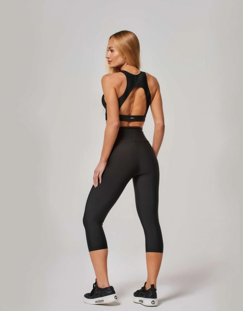 Vestem - Legging Corsario Shape Up Sense Preto - COR18.ESS.C0002