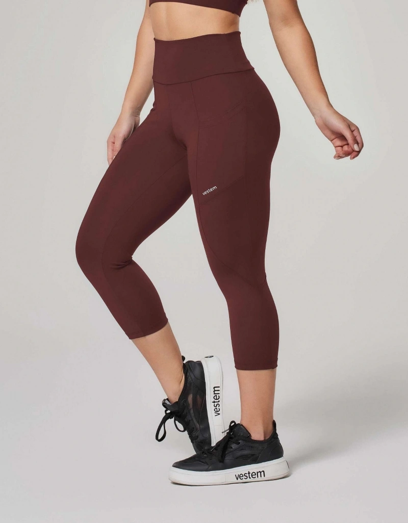 Vestem - Legging 7/8 Life Marrom Couro - LEG98.ESS.C0711