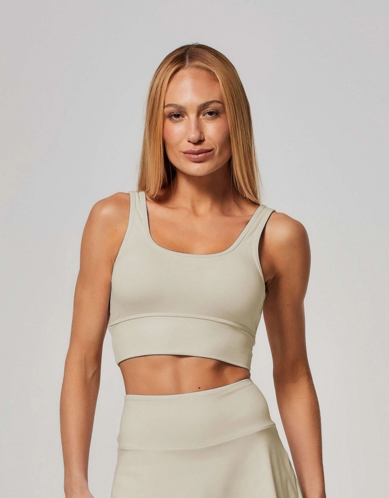 Vestem - Top Cropped Média Sustentação Margot Off White - TOP1034.ESS.C0294