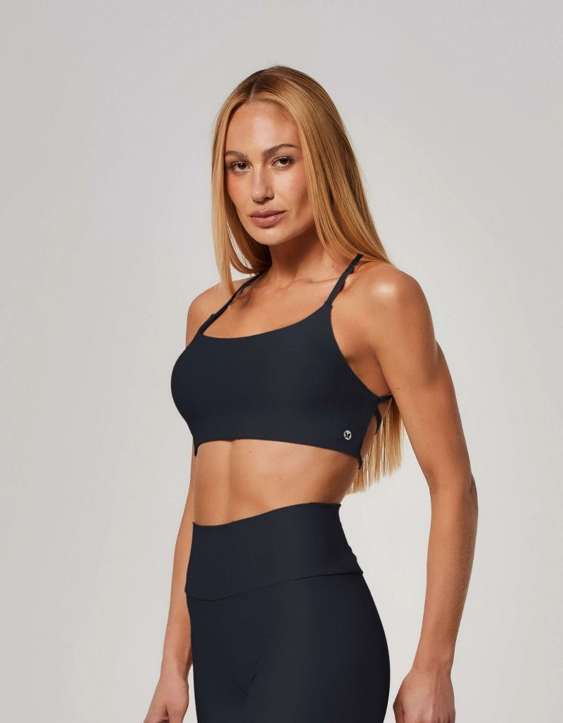 Vestem - Top Leve Sustentação Lily Preto - TOP1057.ESS.C0002