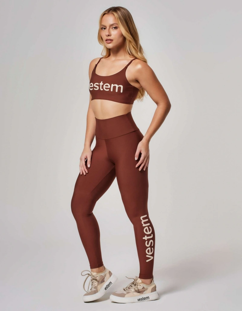 Vestem - Top Medium Support Ambassadors Brown Espresso - TOP1154.ESS.C0685