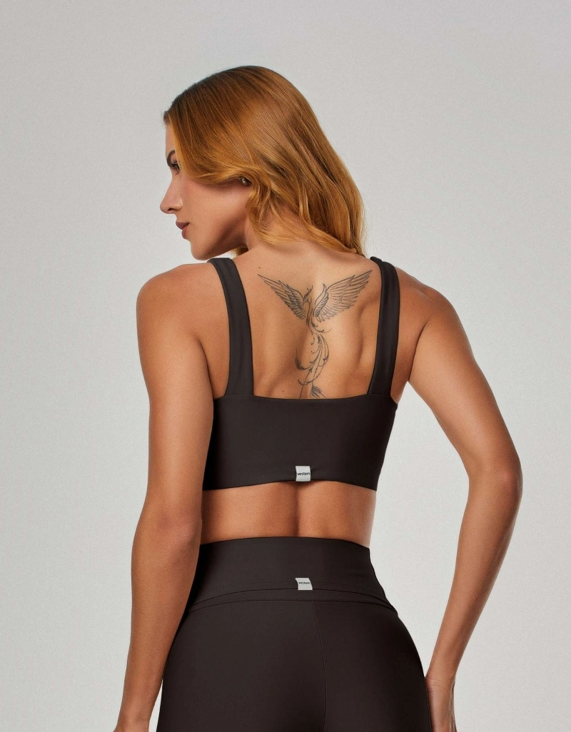 Vestem - Top Média Sustentação com Silk Calm Preto - TOP1185.ESS.C0002