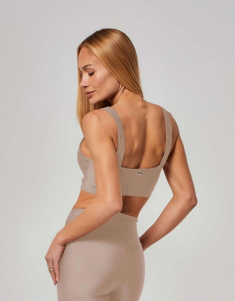 Vestem - Top Média Sustentação Sense Bege Amêndoa - TOP1271.ESS.C0707