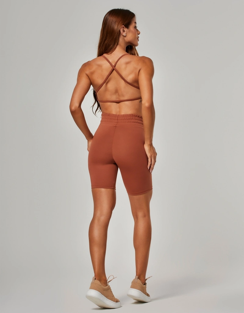 Vestem - Zara Cocoa Brown Invisible Push-Up Shorts - BER267.O26.C0703