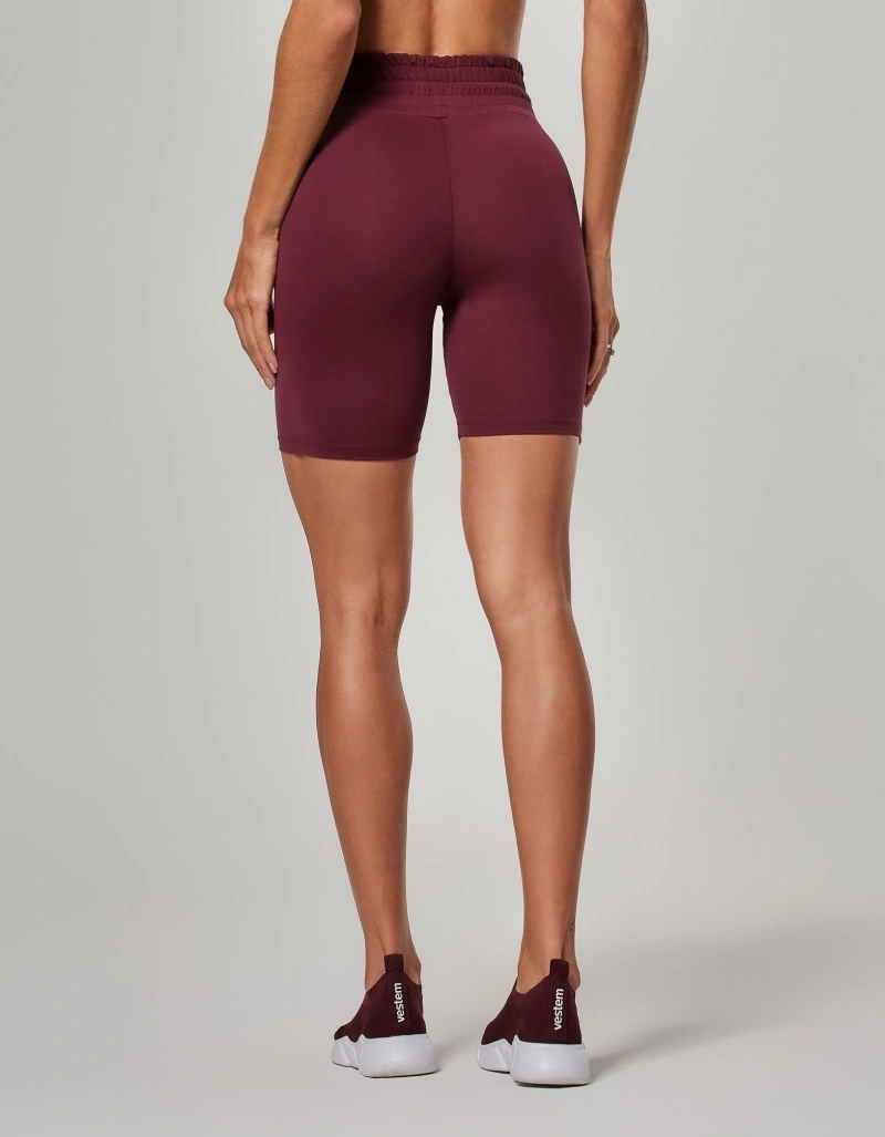 Vestem - Zara Invisible Push-Up Shorts, Wine Red - BER267.O26.C0667