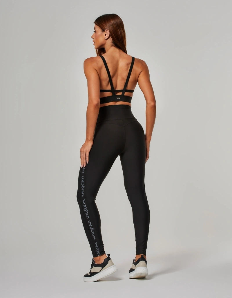 Vestem - Top Média Sustentação com Silk Nix Preto - TOP1249.O26.C0002