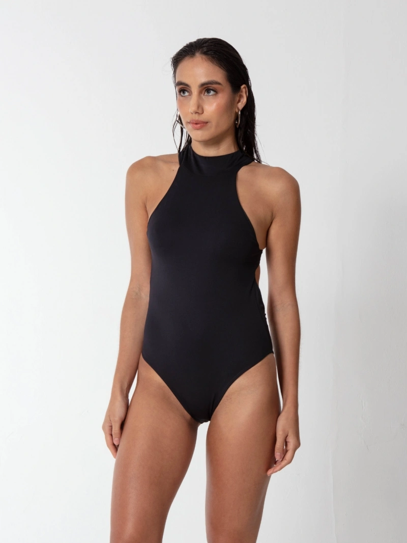 Salma - Bellucci Surf Bodysuit Black - SALSURF1PRE