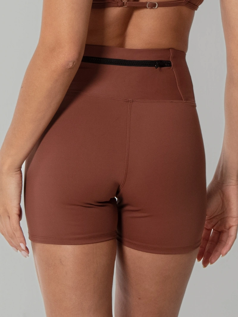 Salma - Short Welch Marrom - SALFIT4MAR