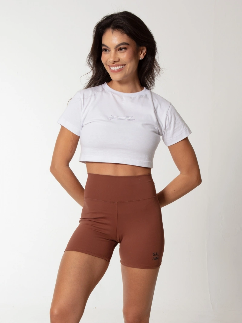 Salma - Brown Welch Shorts - SALFIT4MAR