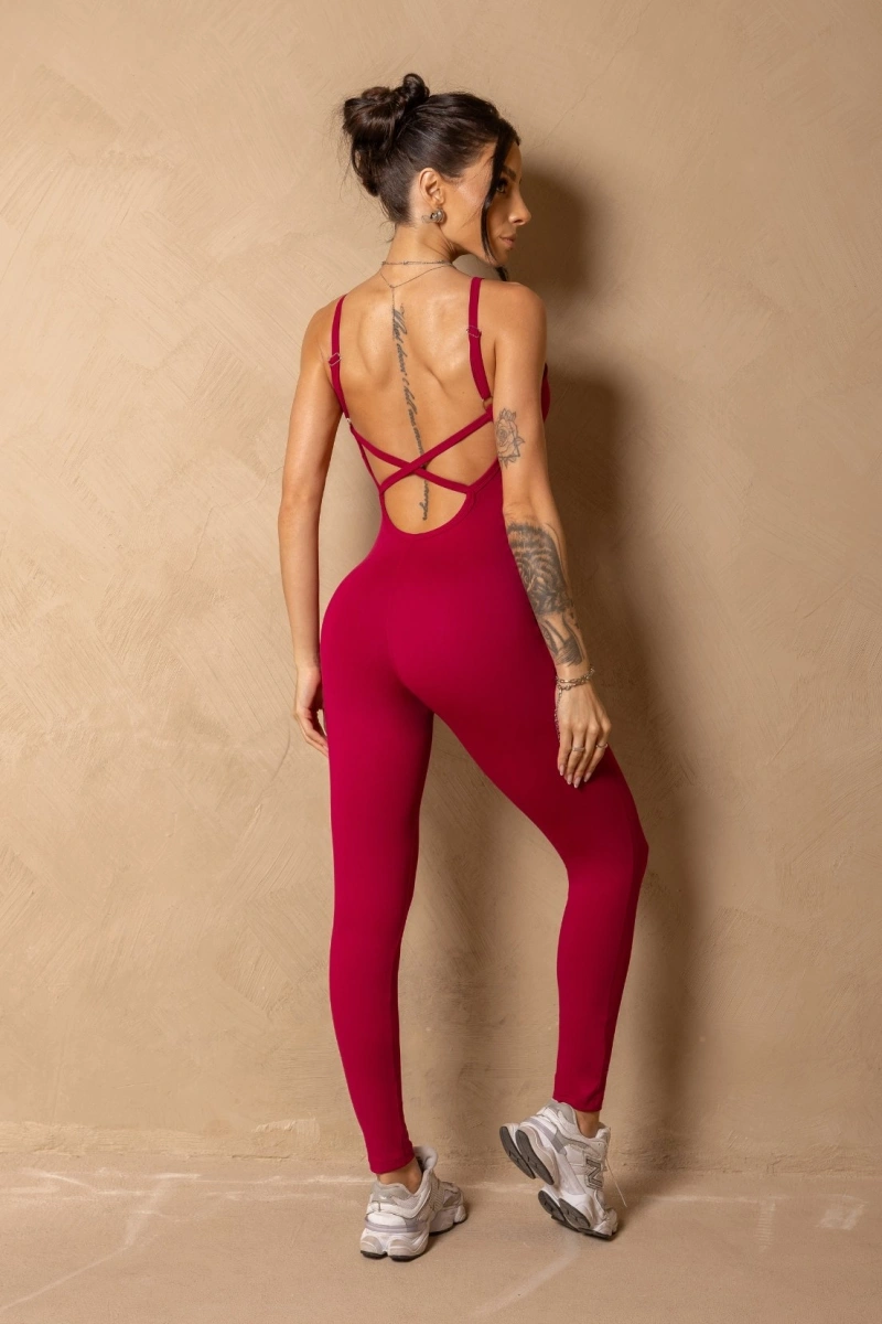 Hipkini - Jumpsuit Fitness In Motion Pink flare - 33331698