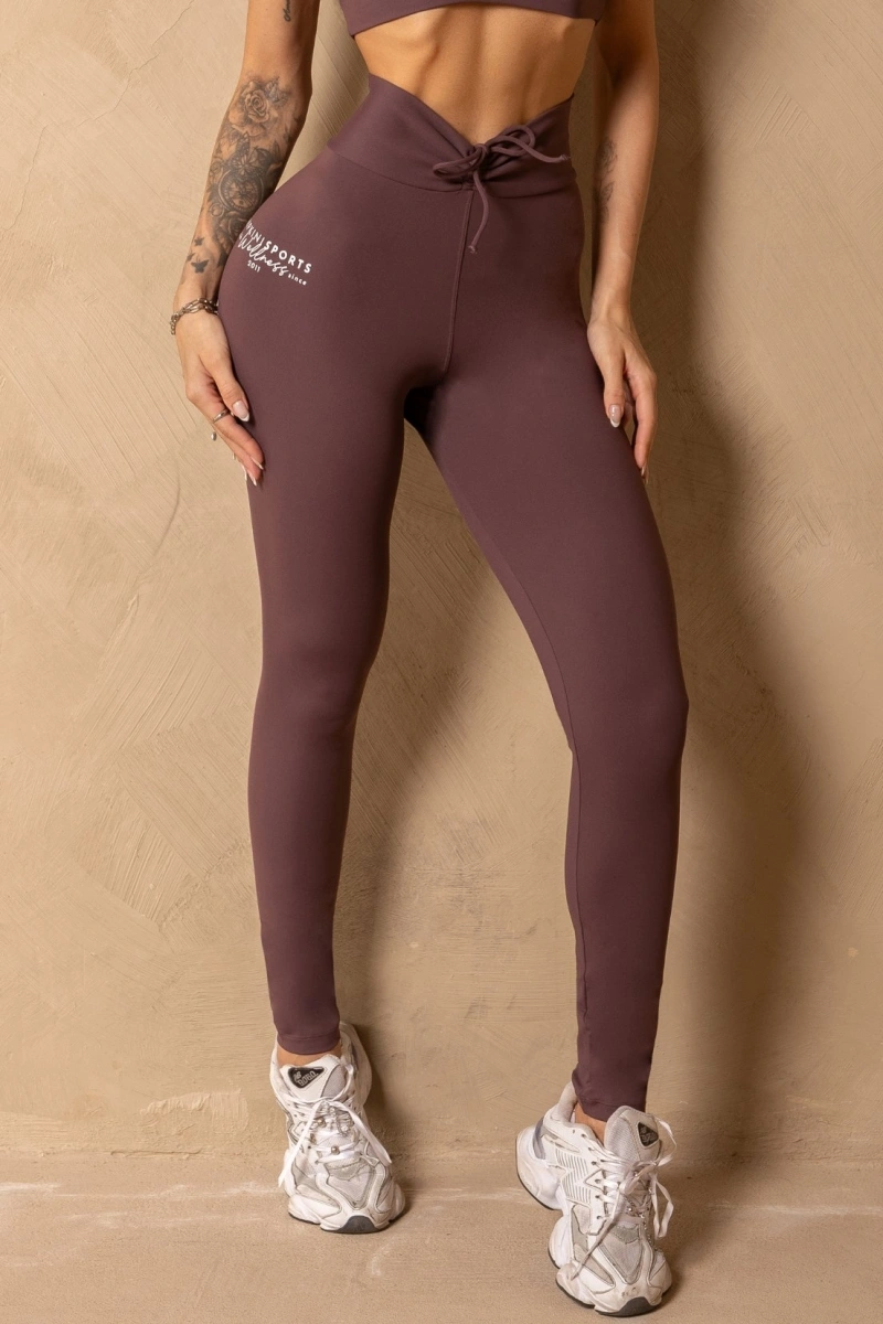 Hipkini - Fitness In Motion Grape with Silk Legging - 33331701