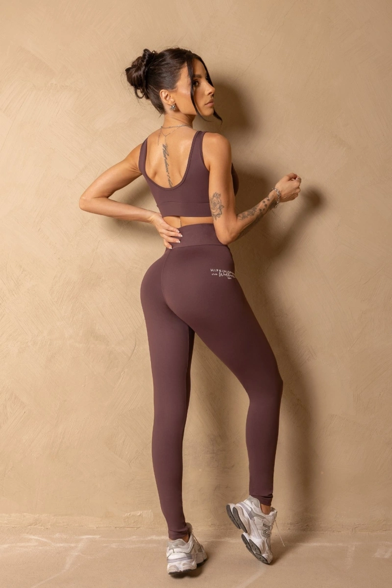 Hipkini - Fitness In Motion Grape with Silk Legging - 33331701