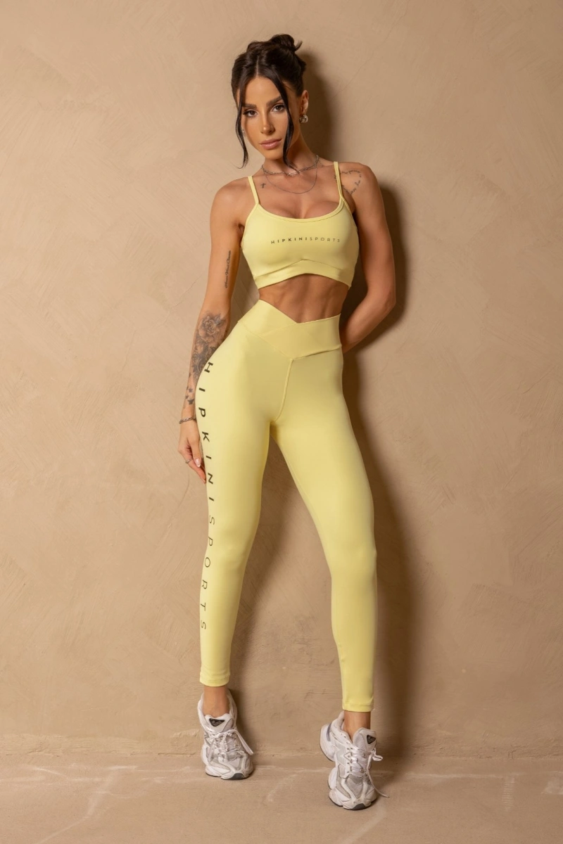 Hipkini - Top Fitness In Motion Amarelo Manteiga - 33331679