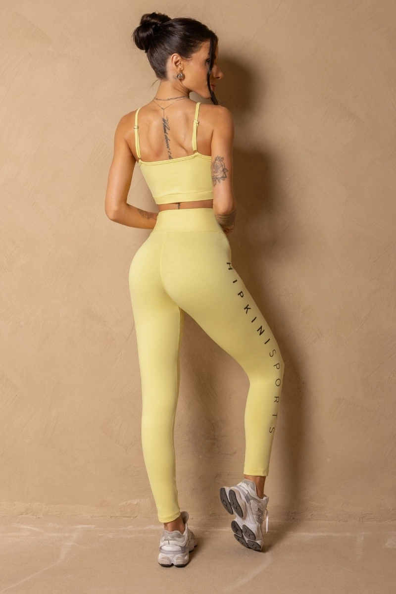 Hipkini - Legging Fitness In Motion Amarelo Manteiga - 33331680