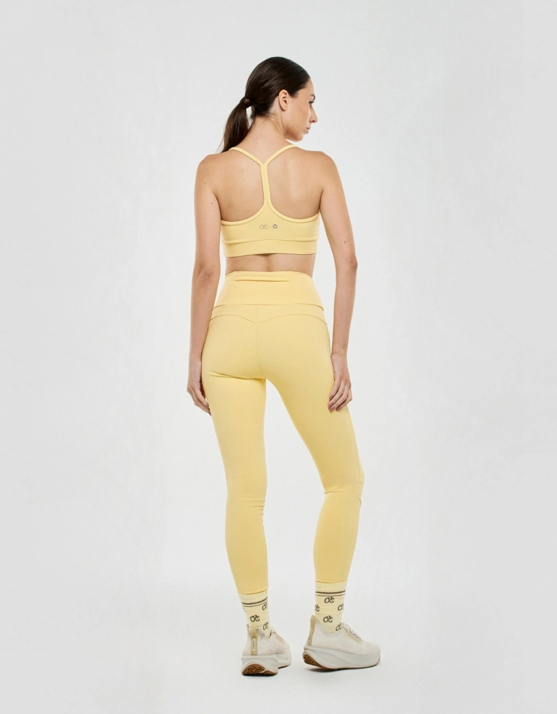 VELOCITY - Legging Essentials Velocity Amarelo Flan - FS1663.SP.C0783