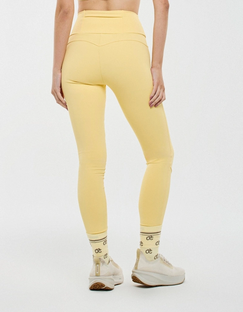VELOCITY - Legging Essentials Velocity Amarelo Flan - FS1663.SP.C0783