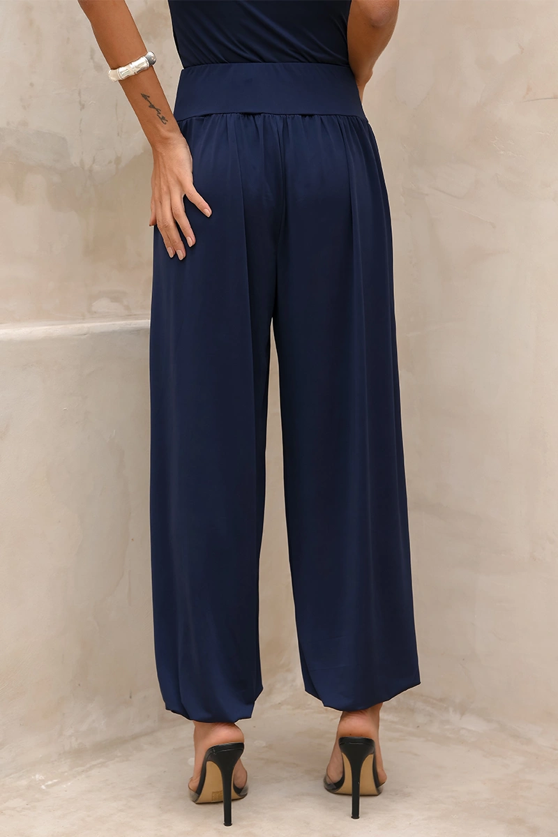 Dot Clothing - Conjunto Dot Clothing Jane Body e Calça Aladin Marinho - 2963AZULM