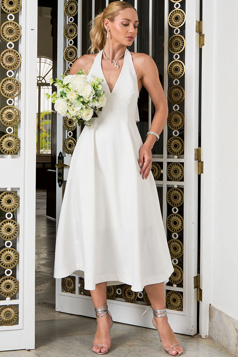 Miss Misses - Vestido Filomena Off White - 54776030