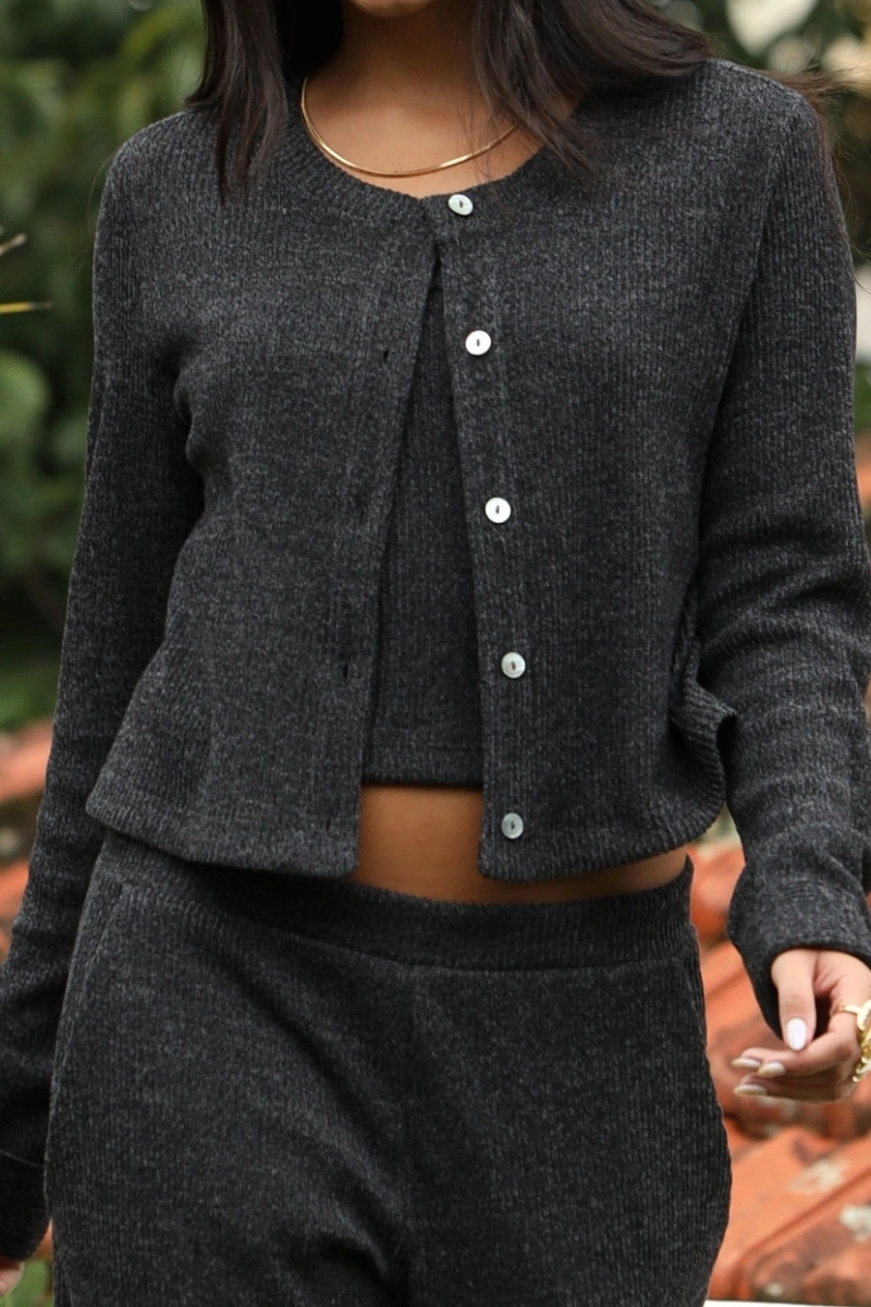 N-BLOOM - Cardigã Viola - B102