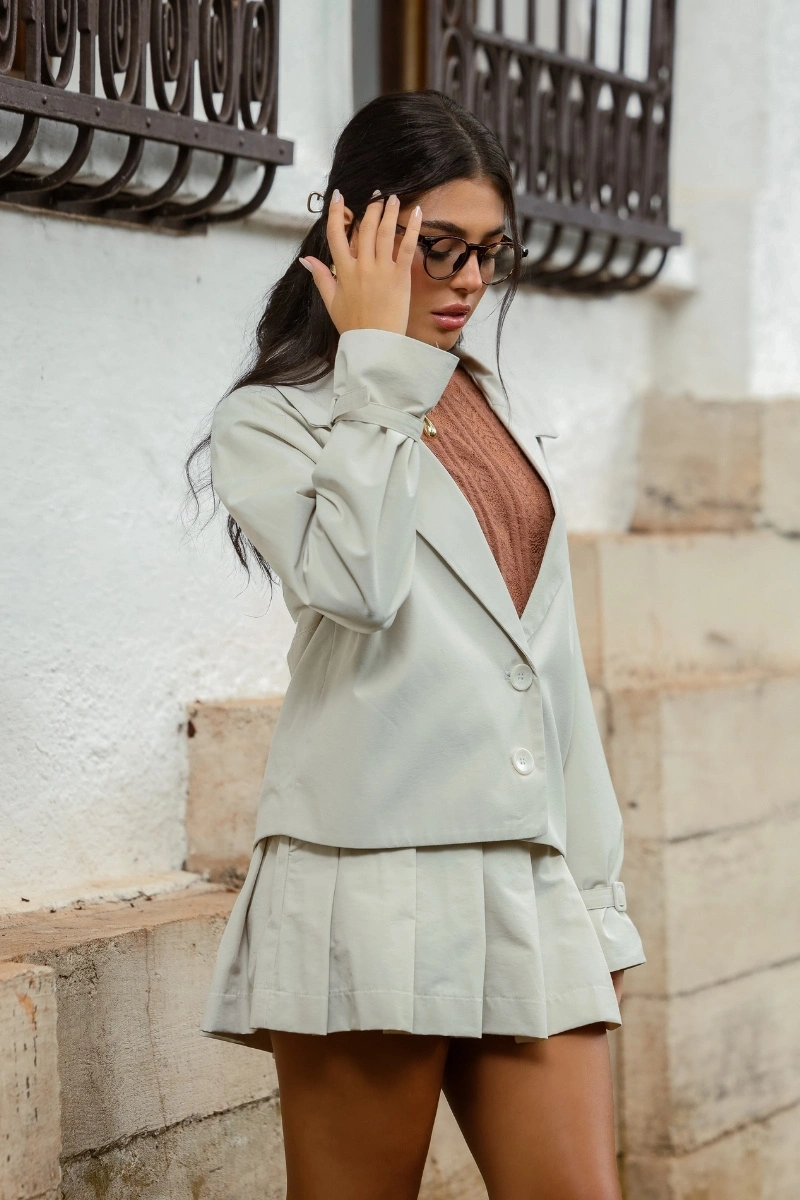 N-BLOOM - Casaco Cravina - B108