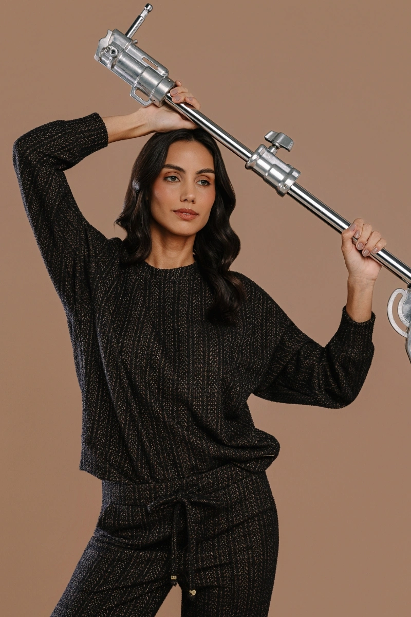 Hidrogênio - AGASALHO MG LONGA E PUNHO BOUCLE PURGA - 20714213