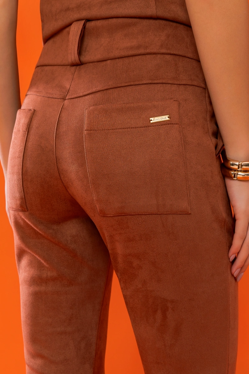 Hidrogênio - AGATHA BROWN BALLERINA PANTS - 20736031