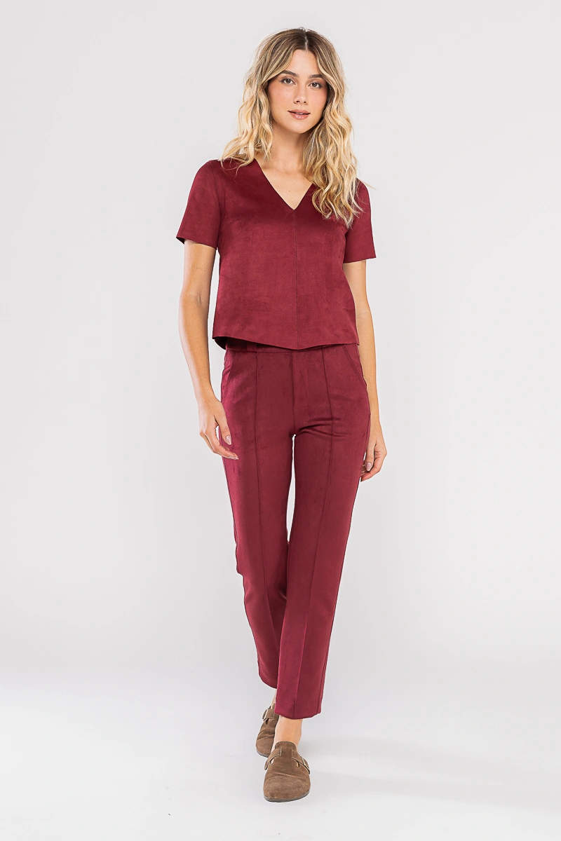 Hidrogênio - CALÇA BAILARINA AGATHA BORDO - 20736097