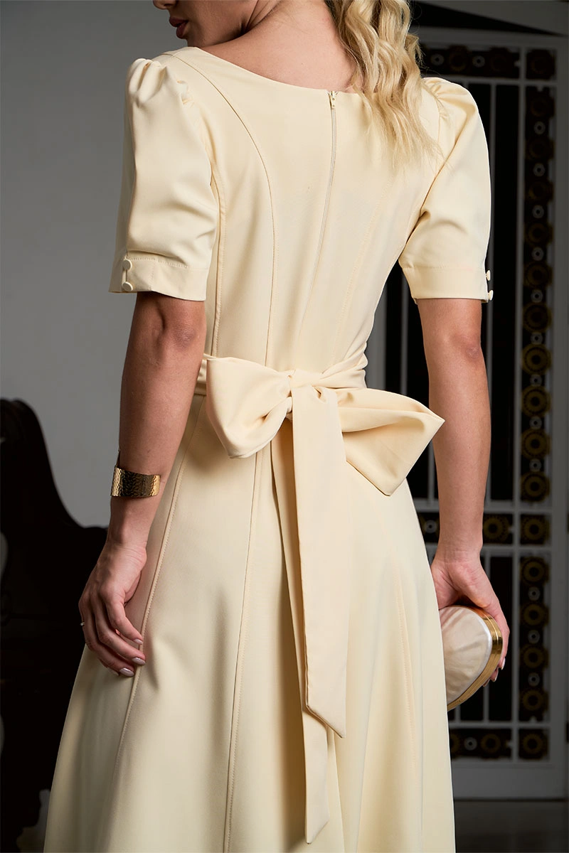 Miss Misses - Vestido Florinda Amarelo - 54772003