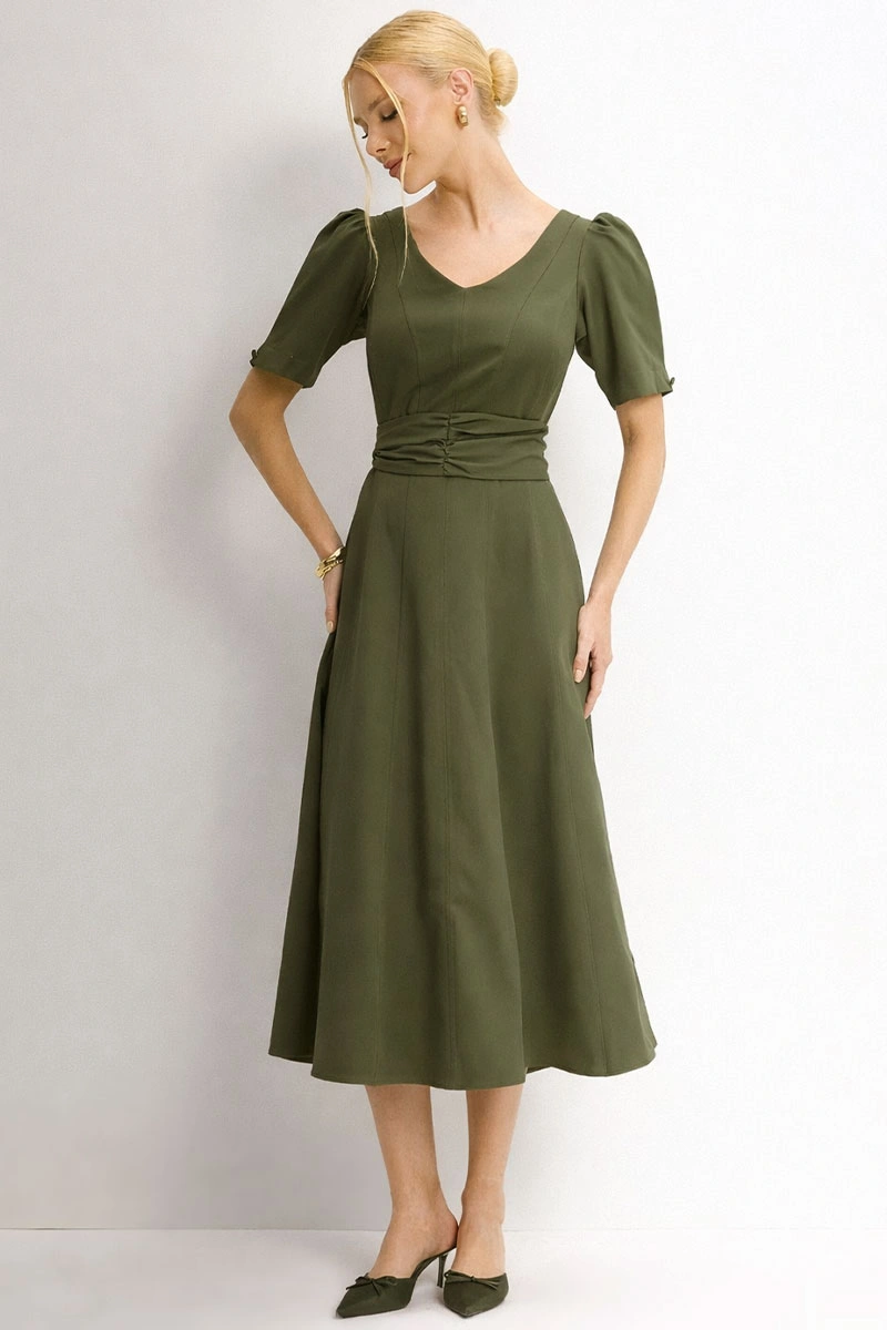 Miss Misses - Vestido Florinda Verde - 54772023