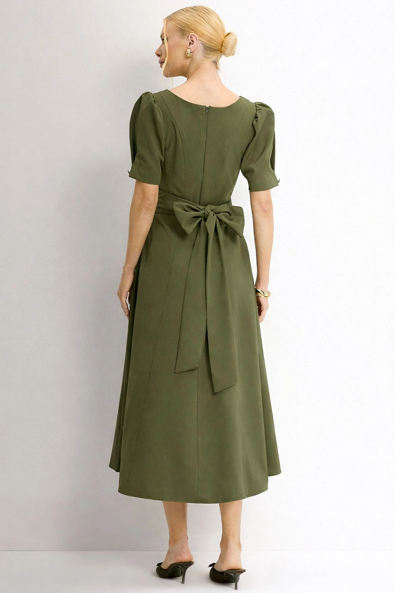 Miss Misses - Vestido Florinda Verde - 54772023