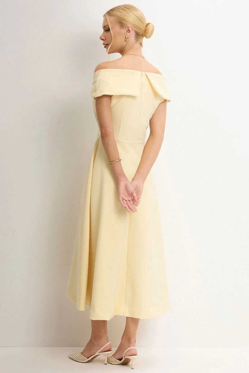 Miss Misses - Vestido Antonia Amarelo - 54748003