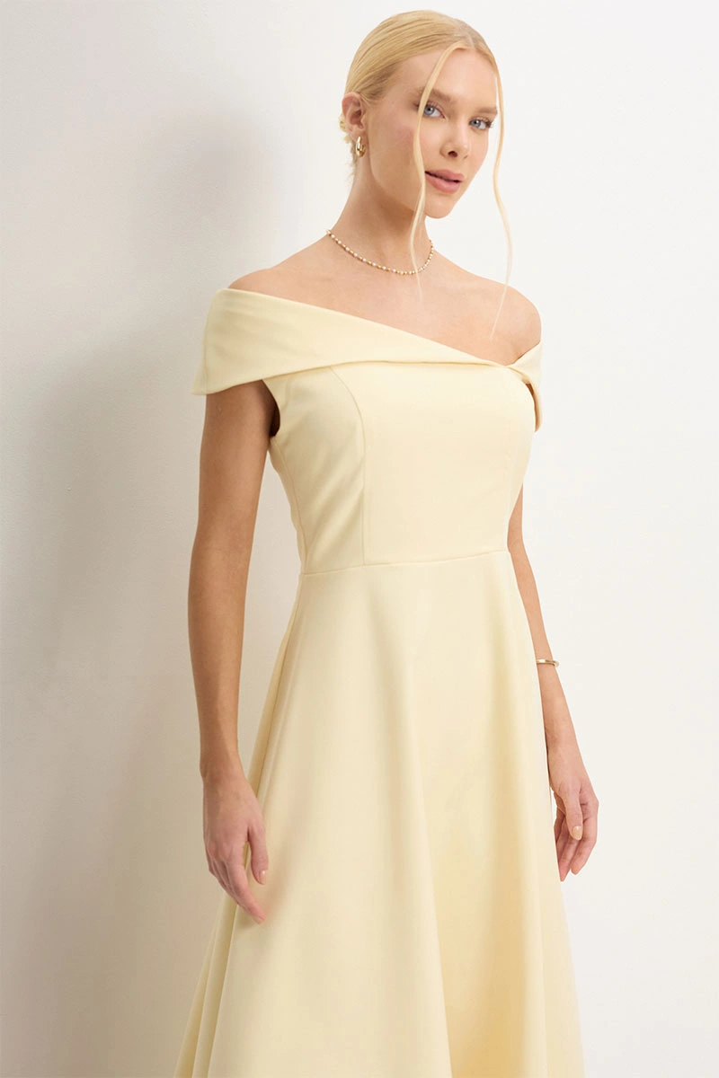 Miss Misses - Vestido Antonia Amarelo - 54748003