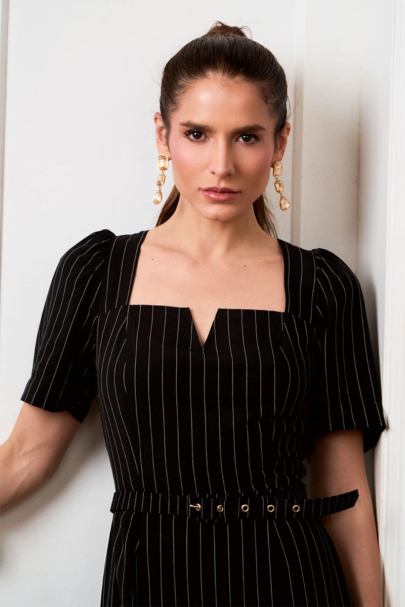 Miss Misses - Vestido Georgia Preto - 54749001