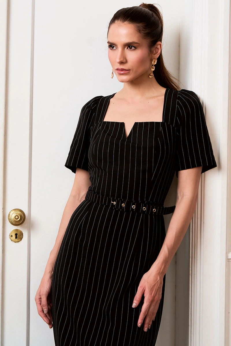 Miss Misses - Vestido Georgia Preto - 54749001