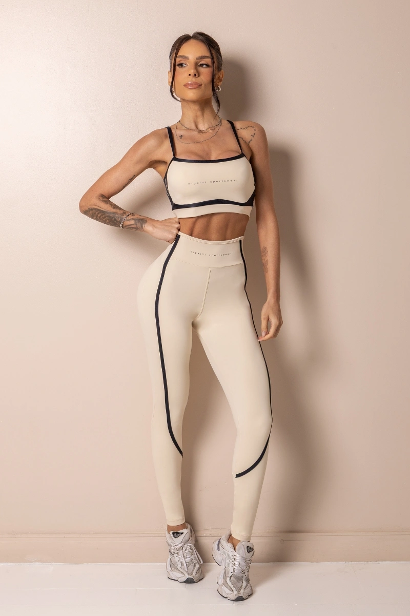 Hipkini - Legging Fitness Posh Off White - 33331748