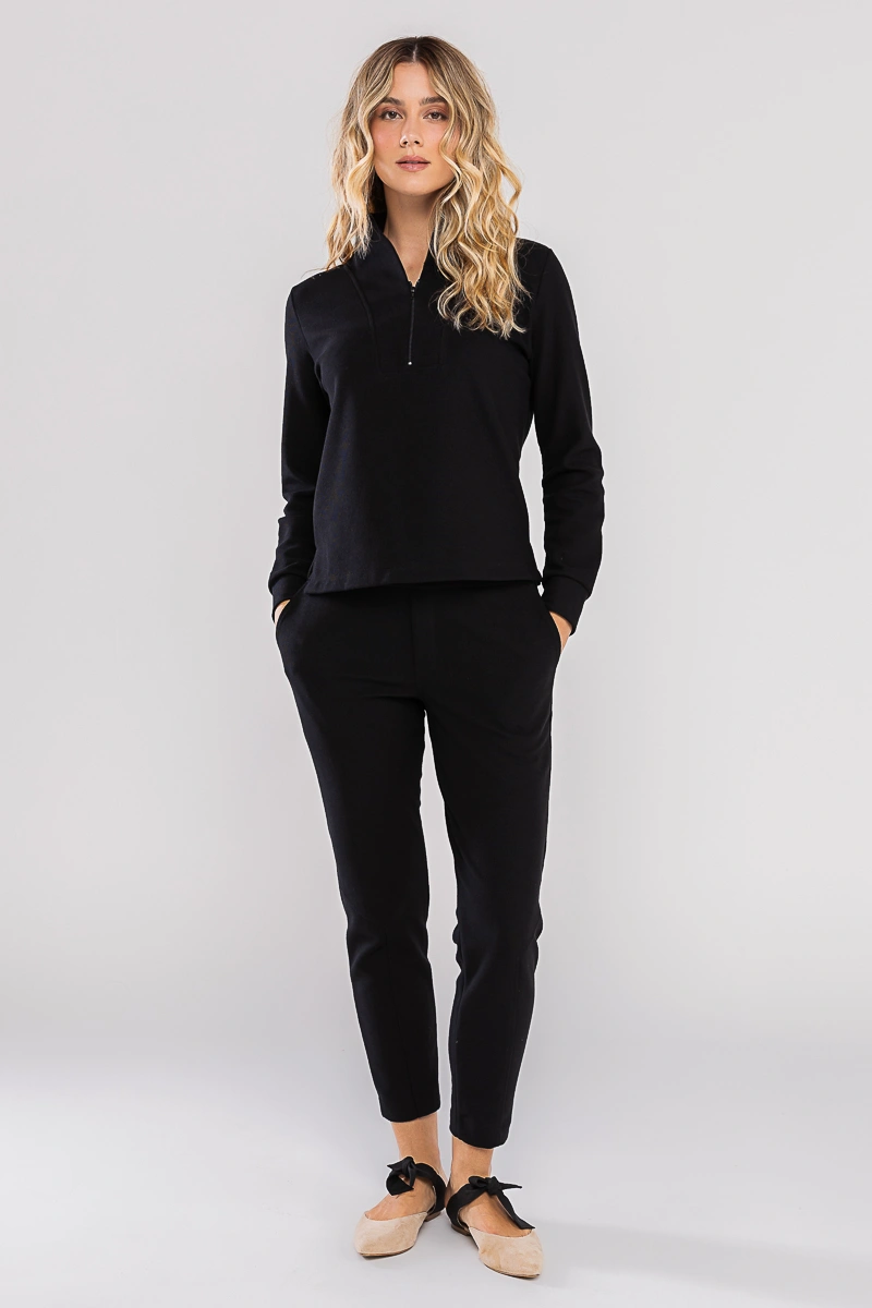 Hidrogênio - CALÇA JOGGER C/ RECORTES STEFANY PRETO - 20743001