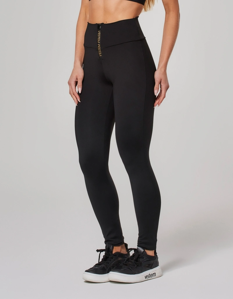 Vestem - Legging Fusô com Zíper Preto - FS1584.O26.C0002