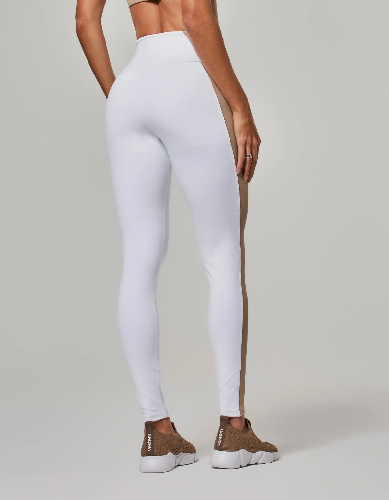 Vestem - Legging Shape Up Bicolor Isis Branco - FS1589.O26.C0001