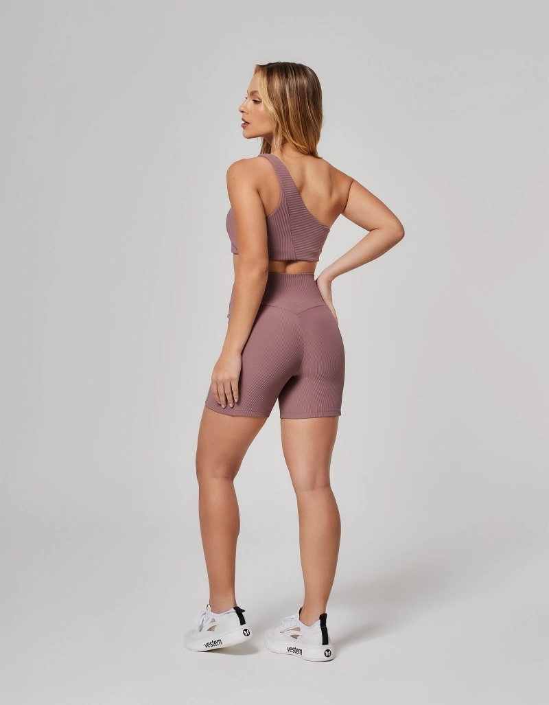 Vestem - Shape Up Wish Cocoa Brown Shorts - SH759.O26.C0596