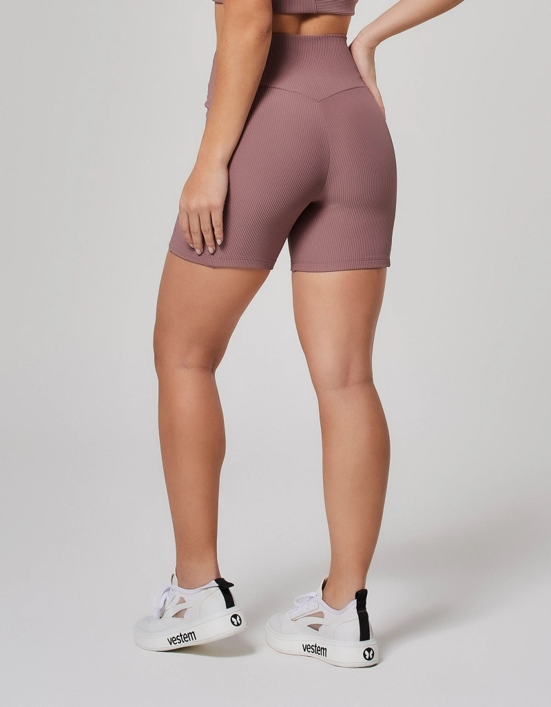 Vestem - Shape Up Wish Cocoa Brown Shorts - SH759.O26.C0596