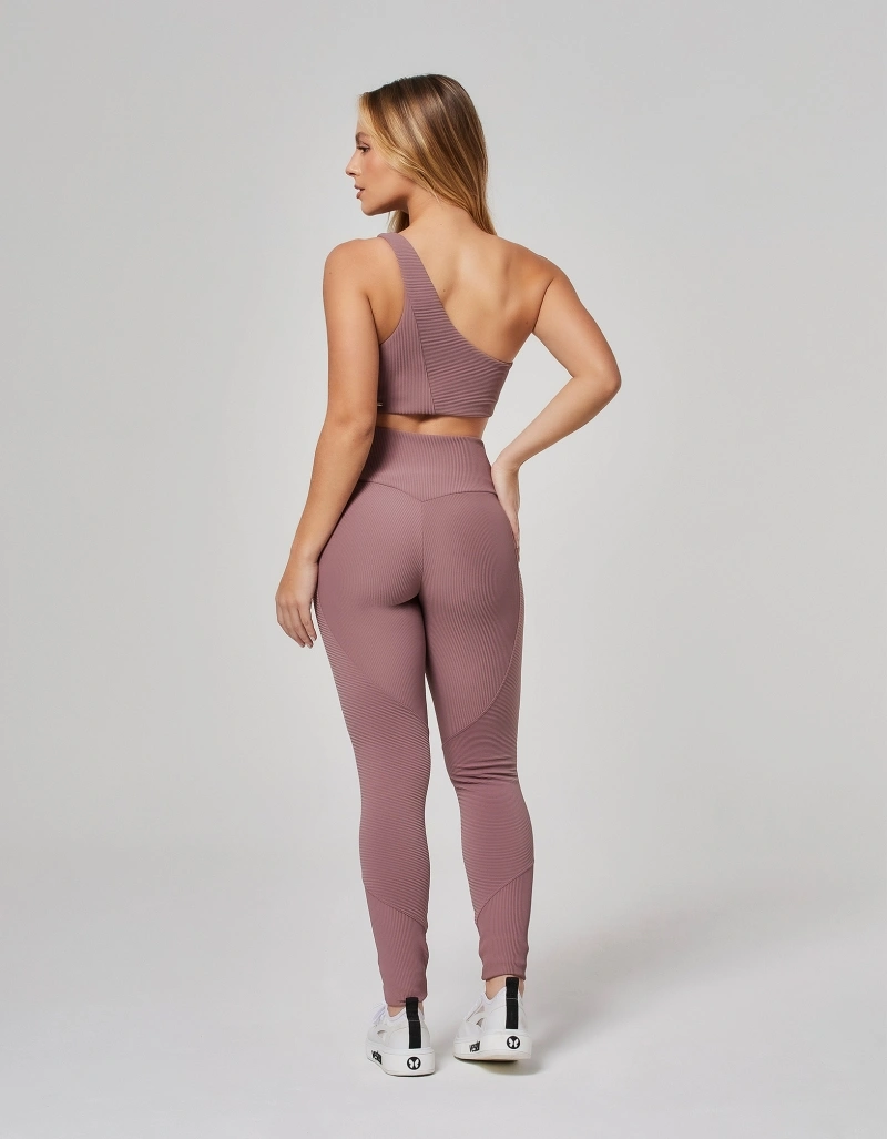 Vestem - Top Alta Sustentação Assimétrico Wish Marrom Cacau - TOP1230.O26.C0596