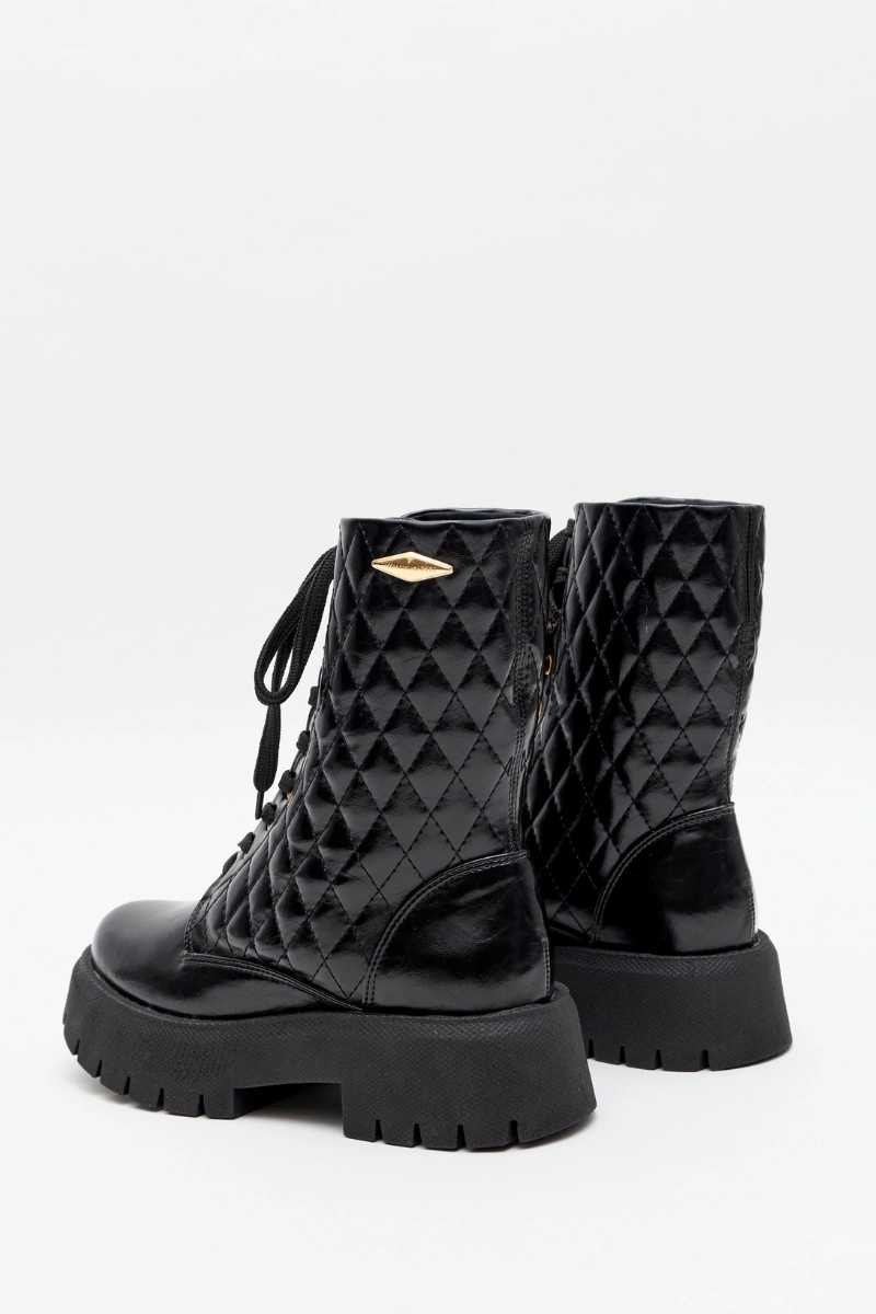 LANÇA PERFUME - Bota Coturno com Metaelasse Lança Perfume - 1172