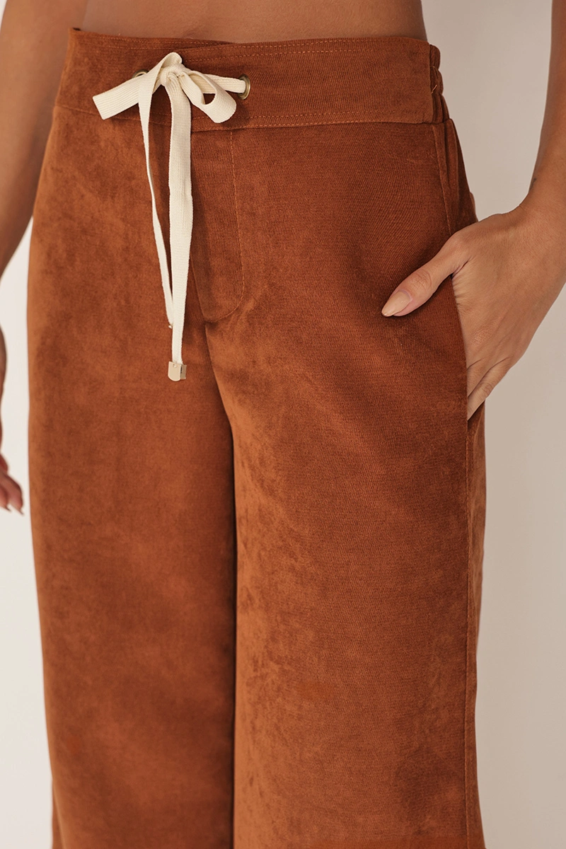 Dot Clothing - Set Dot Clothing Ariane Caramel Jacket and Pants - 2998BEGE